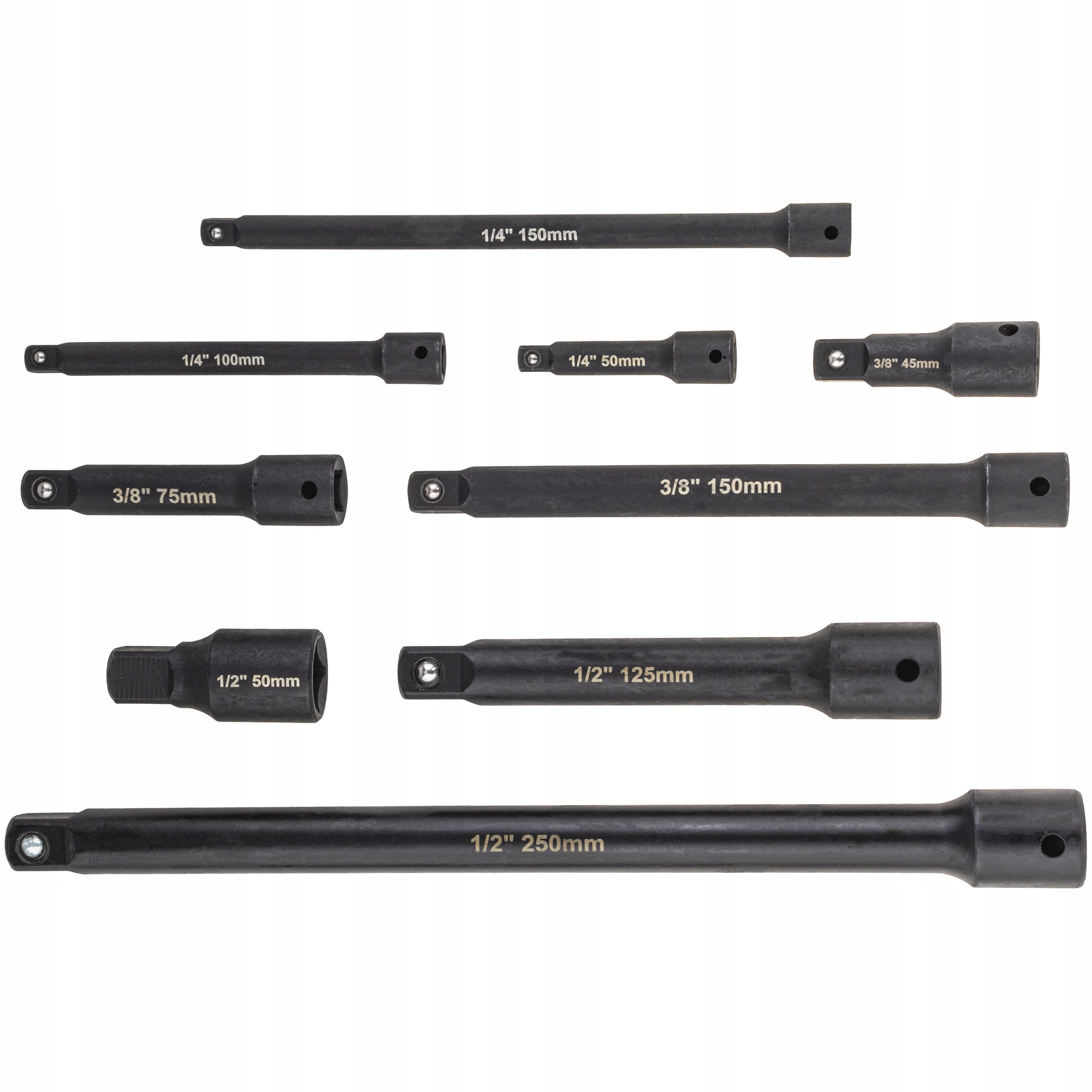 IMPACT EXTENSION KIT 1/4 3/8 1/2 IMPACT WRENCH CAP 9 EL Manufacturer code V08270
