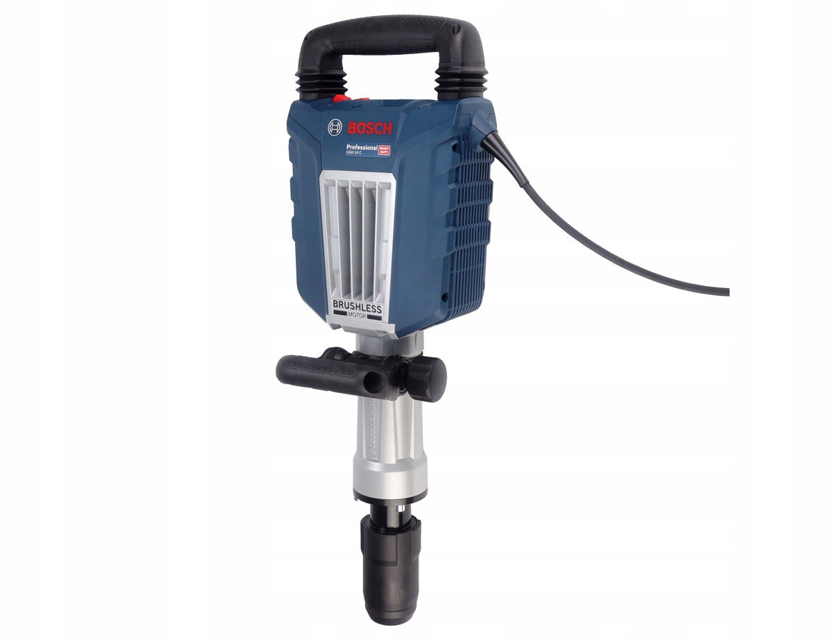 IMPACT HAMMER 1750W HEX 22mm 14kg GSH 14 C BOSCH BRUSHLESS + CHISEL Brand Bosch