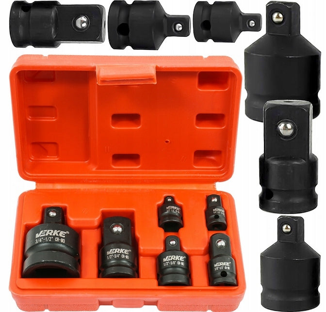 IMPACT REDUCTION CAP ADAPTERS 1/4 1/2 3/4 3/8 IMPACT REDUCTION KIT