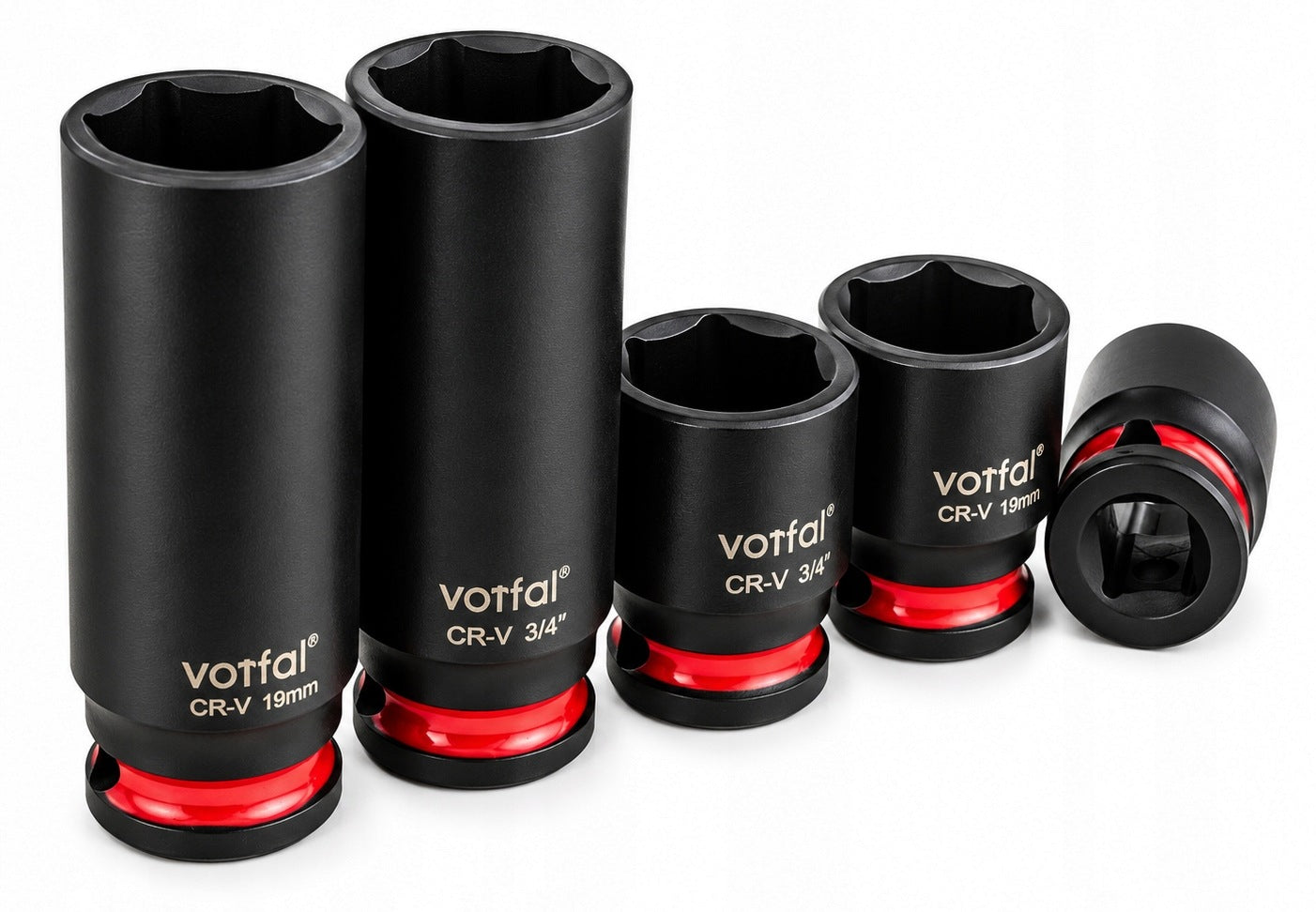 IMPACT SOCKET SET 8-19 IMPACT SOCKETS 3/8 STROKE 43 el SUITCASE Cr-V Manufacturer code V088142