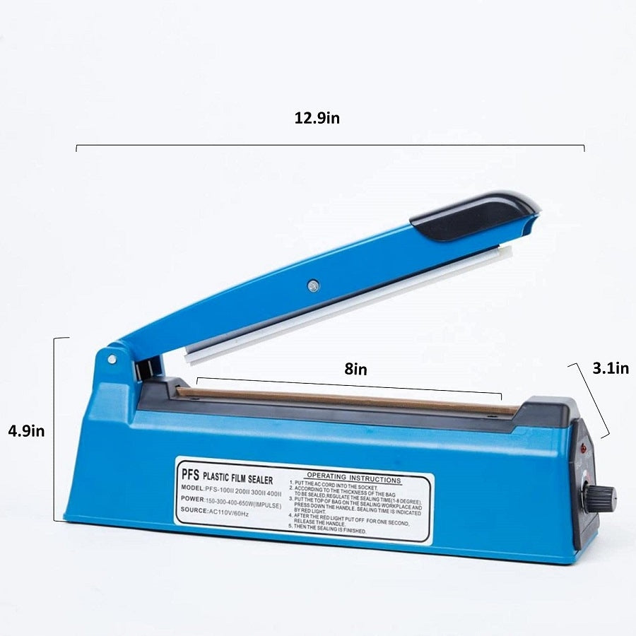 IMPULSE WELDING MACHINE PFS-200MM FOR 8-SPEED MANUAL BAGS Manufacturer code 6918722221433
