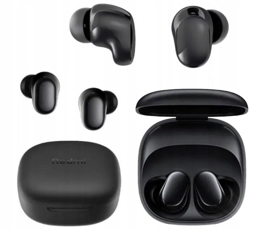 IN-EAR HEADPHONES REDMI BUDS 6 PLAY XIAOMI BLACK WIRELESS EARBUDS Packaging status original