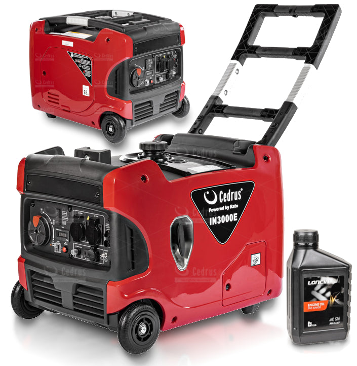 IN3000E CEDRUS Inverter generator set 3,3kW 2x 230V