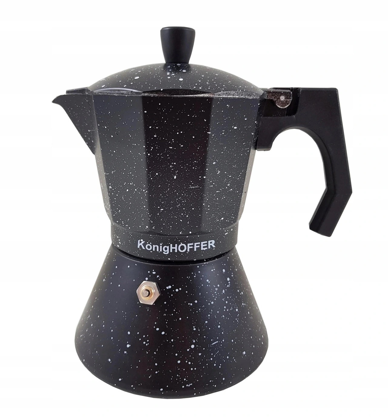 INDUCTION COFFEE MAKER ITALIAN KonigHOFFER Black Granite Marble 450 ml Manufacturer code 5907558791587