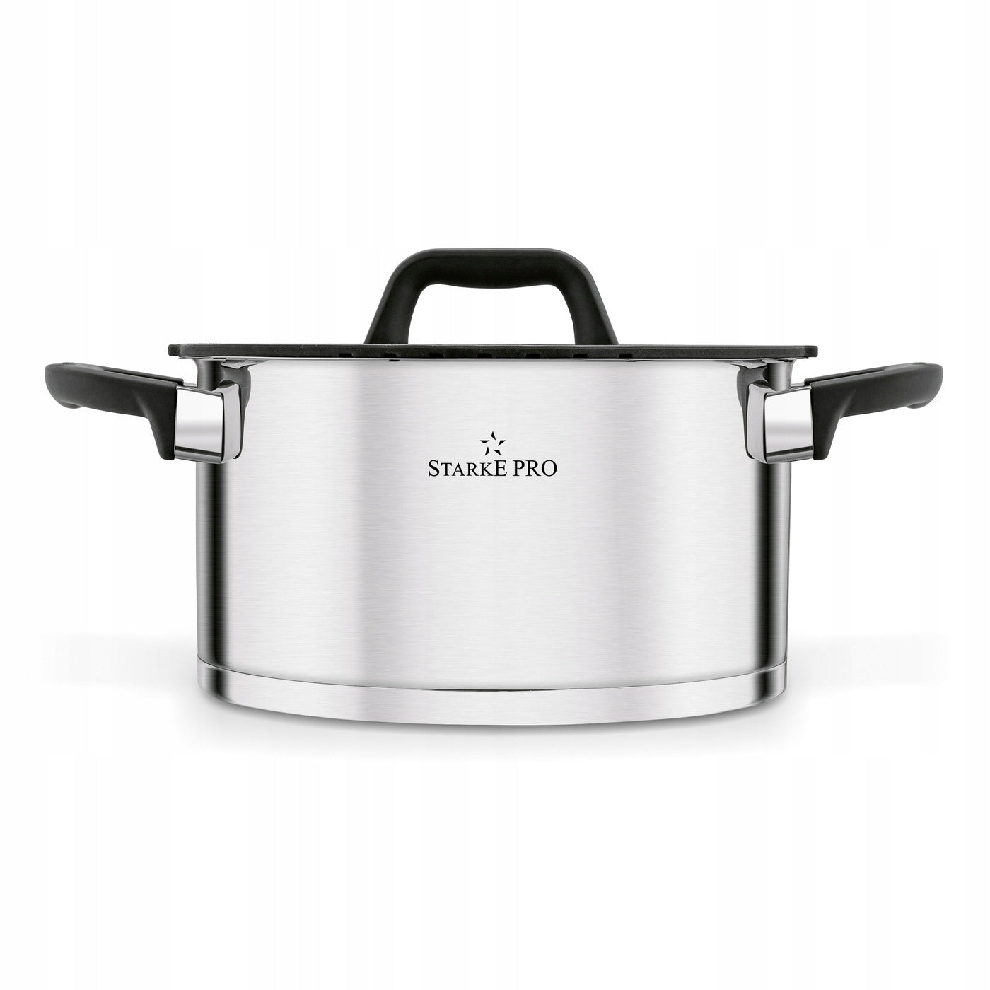 INDUCTION POT with Lid STAINLESS STEEL Starke Pro Rigor 5,7l 24cm Brand Starke Pro