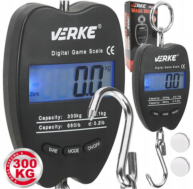 INDUSTRIAL CRANE HANGING HOOK SCALE 300 KG
