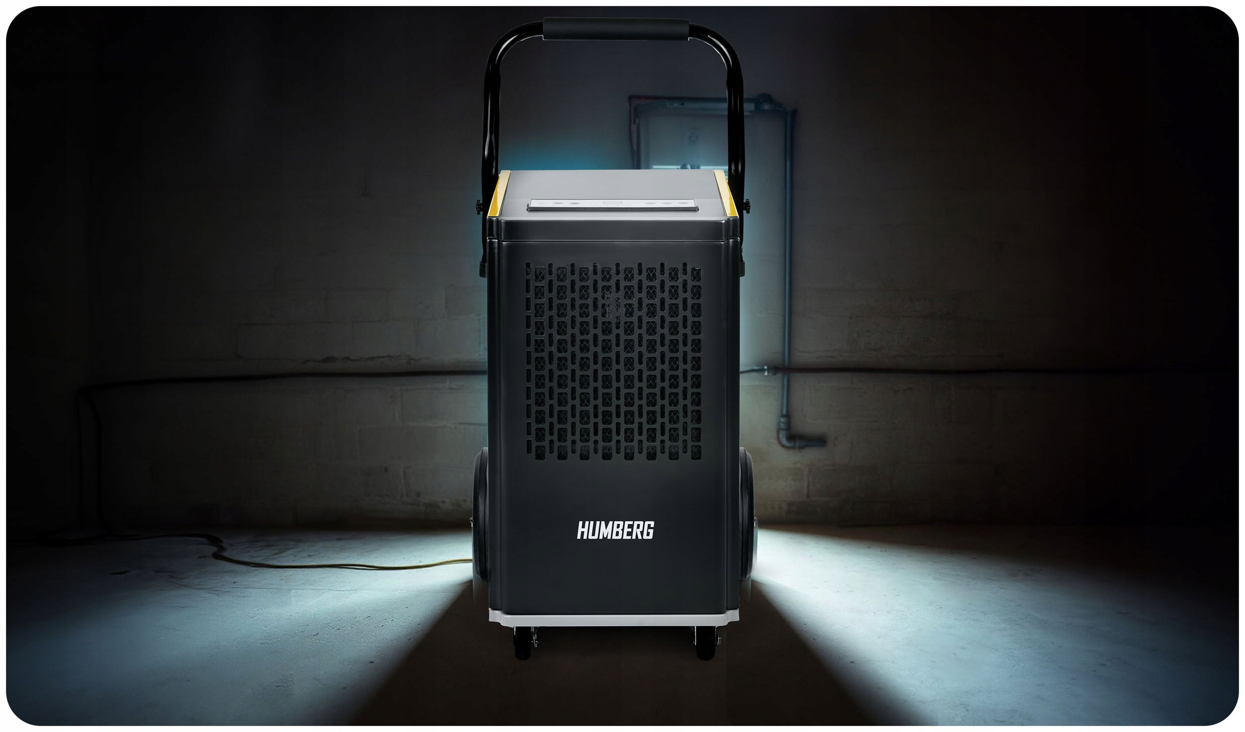 INDUSTRIAL DEHUMIDIFIER HM-481 CONSTRUCTION MOISTURE ABSORBER 50L/24H Medical device no