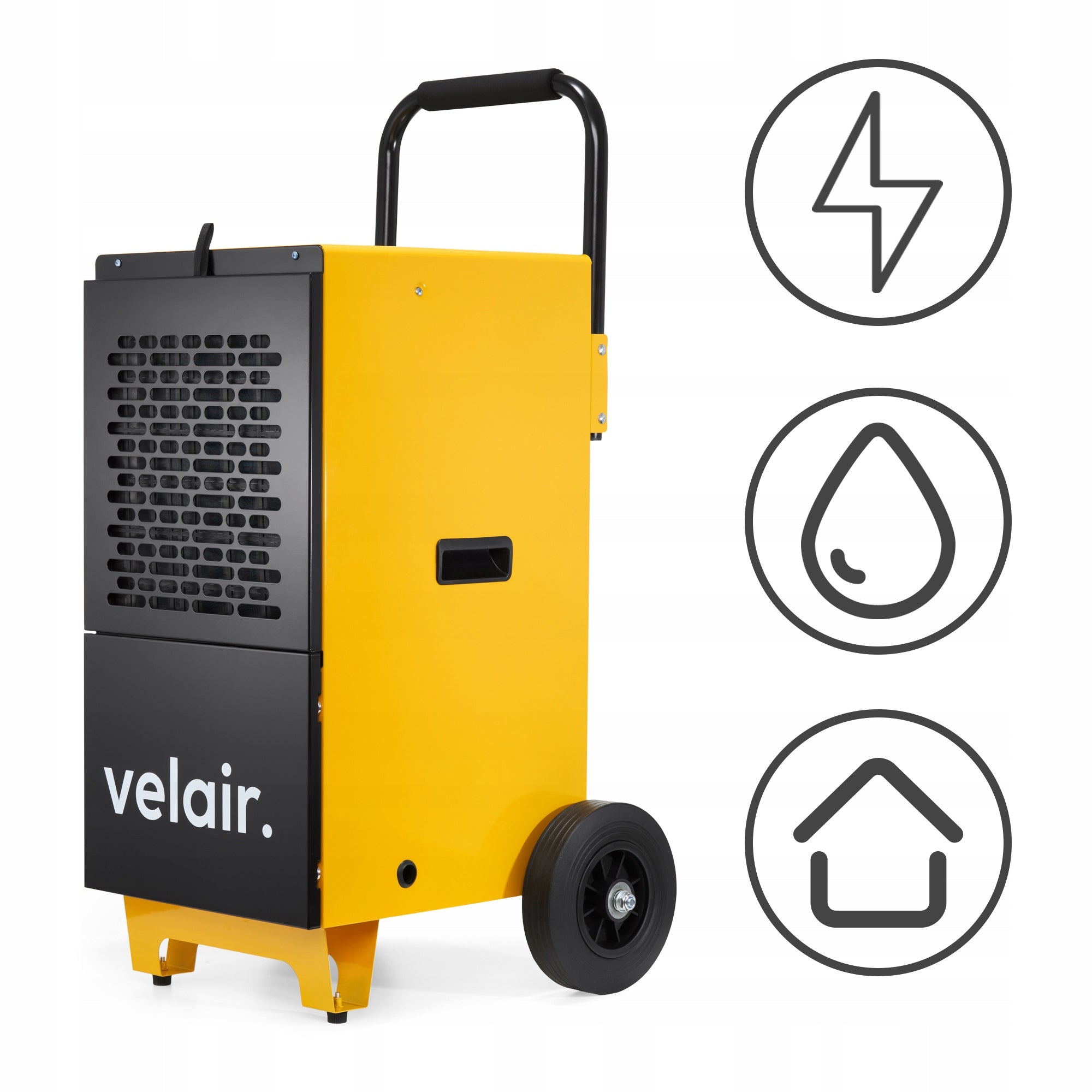 INDUSTRIAL DEHUMIDIFIER PRO50L CONSTRUCTION 50L/24H + GUIDE FREEBIE Medical device no