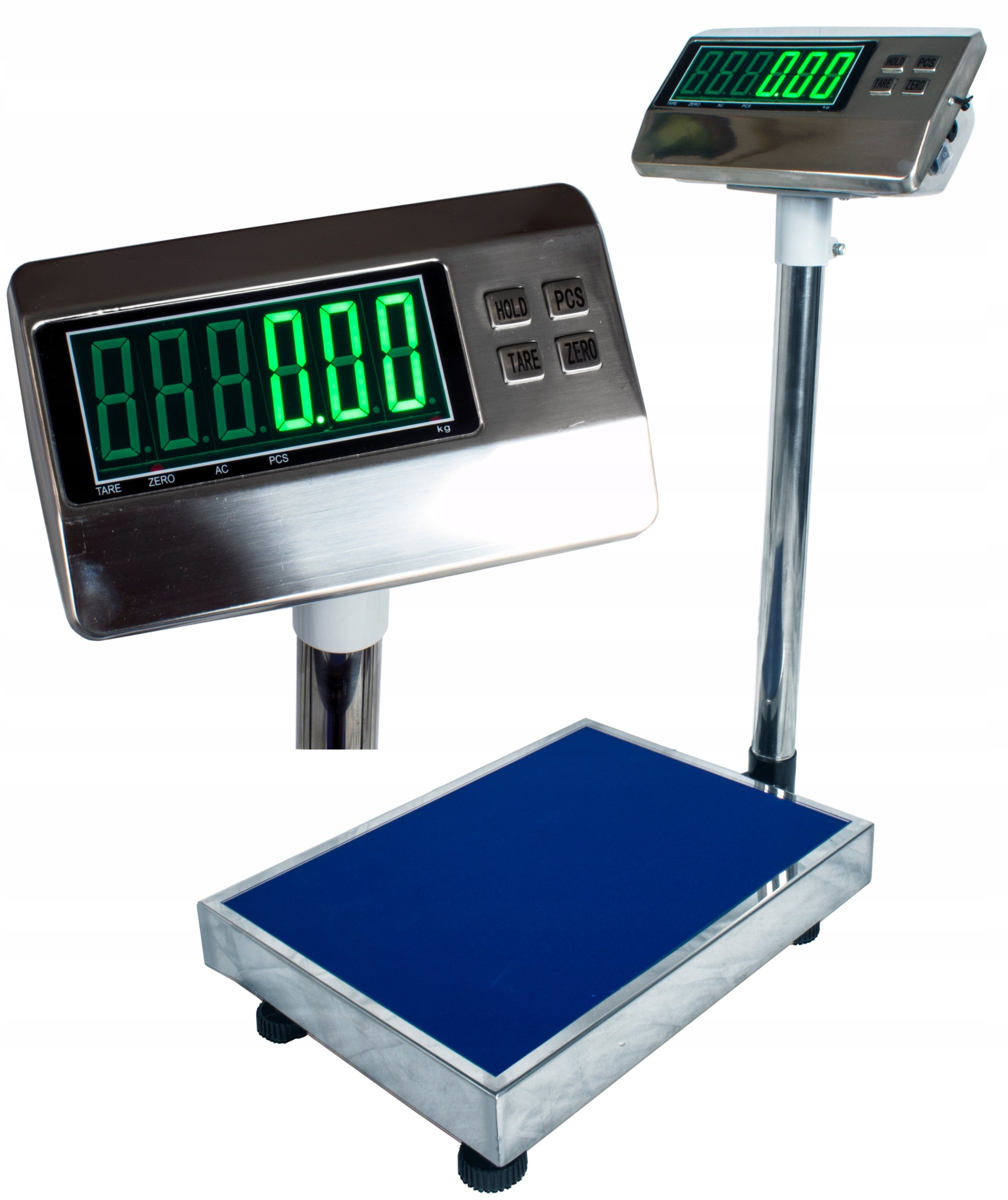INDUSTRIAL STORAGE SCALE 150KG 30x40cm SHOP LARGE DISPLAY Brand Bielskie Wagi