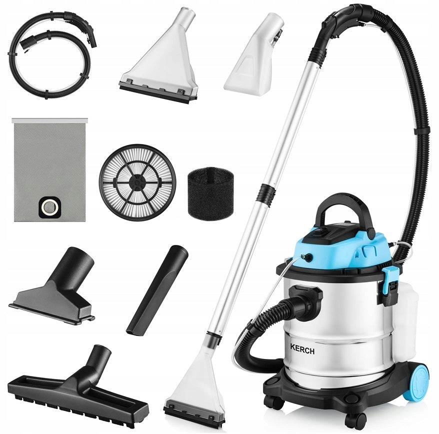 INDUSTRIAL VACUUM CLEANER WASHING KERCH OMEGA CARPET UPHOLSTERY SOFA SHAKER
