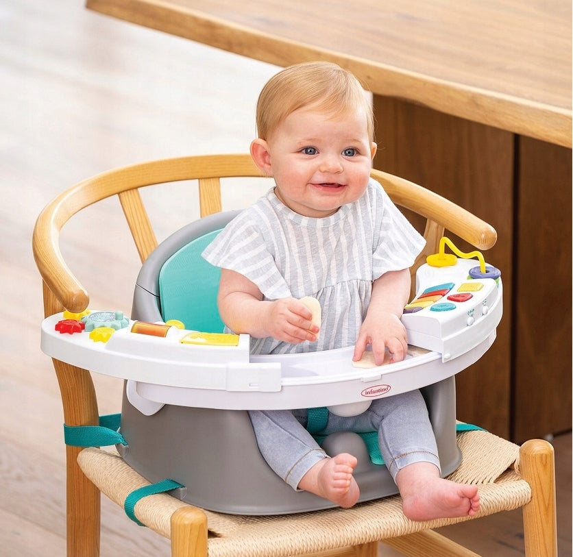 INFANTINO 3-in-1 Musical Highchair Kid's age 6+ months