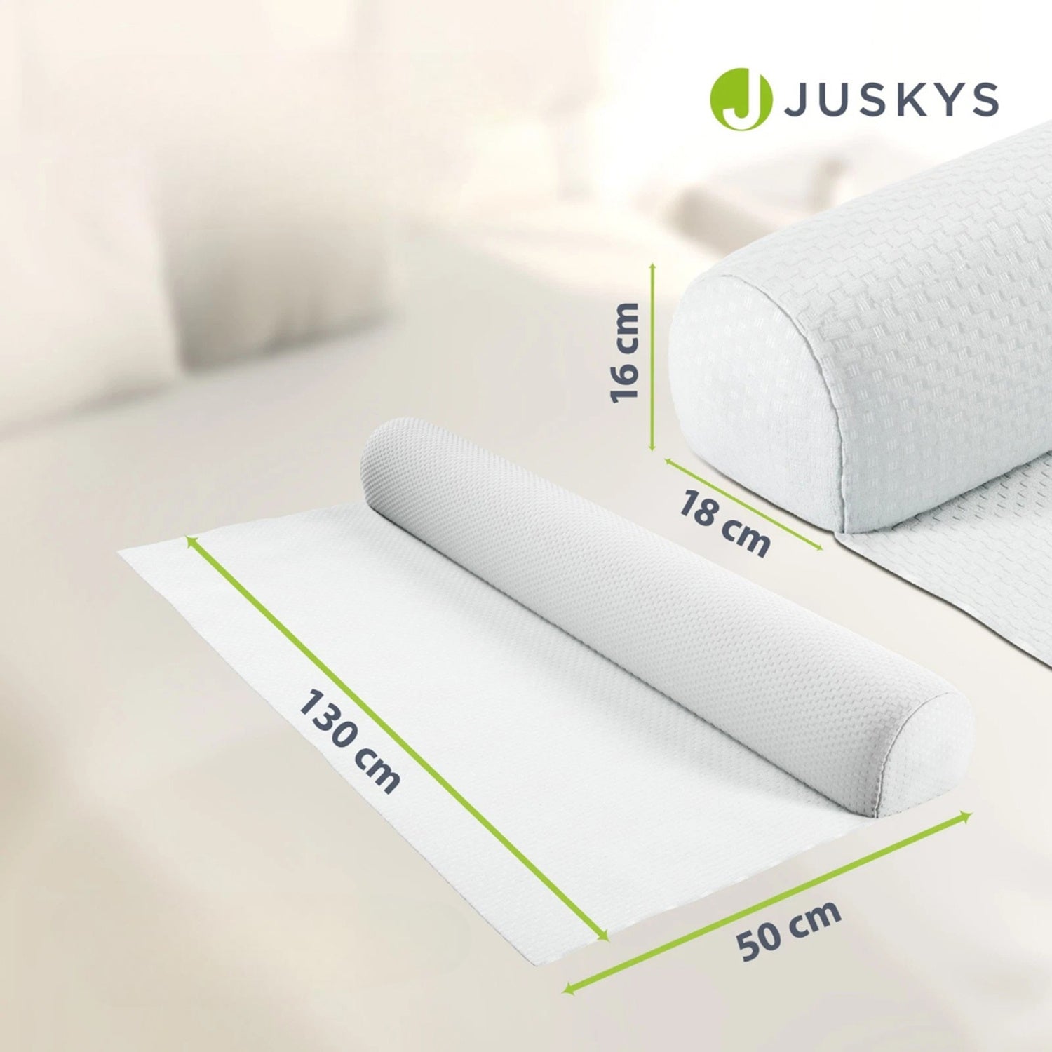 INFLATABLE BARRIER 130CM PROTECTIVE FOR BABY BED WITH PUMP AND BAG Brand Juskys