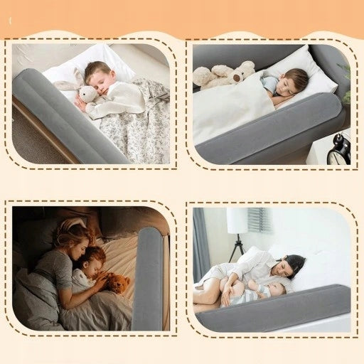 INFLATABLE BARRIER AGAINST FALLING FROM CHILDREN'S PROTECTIVE BED TRAVEL Brand Bedee