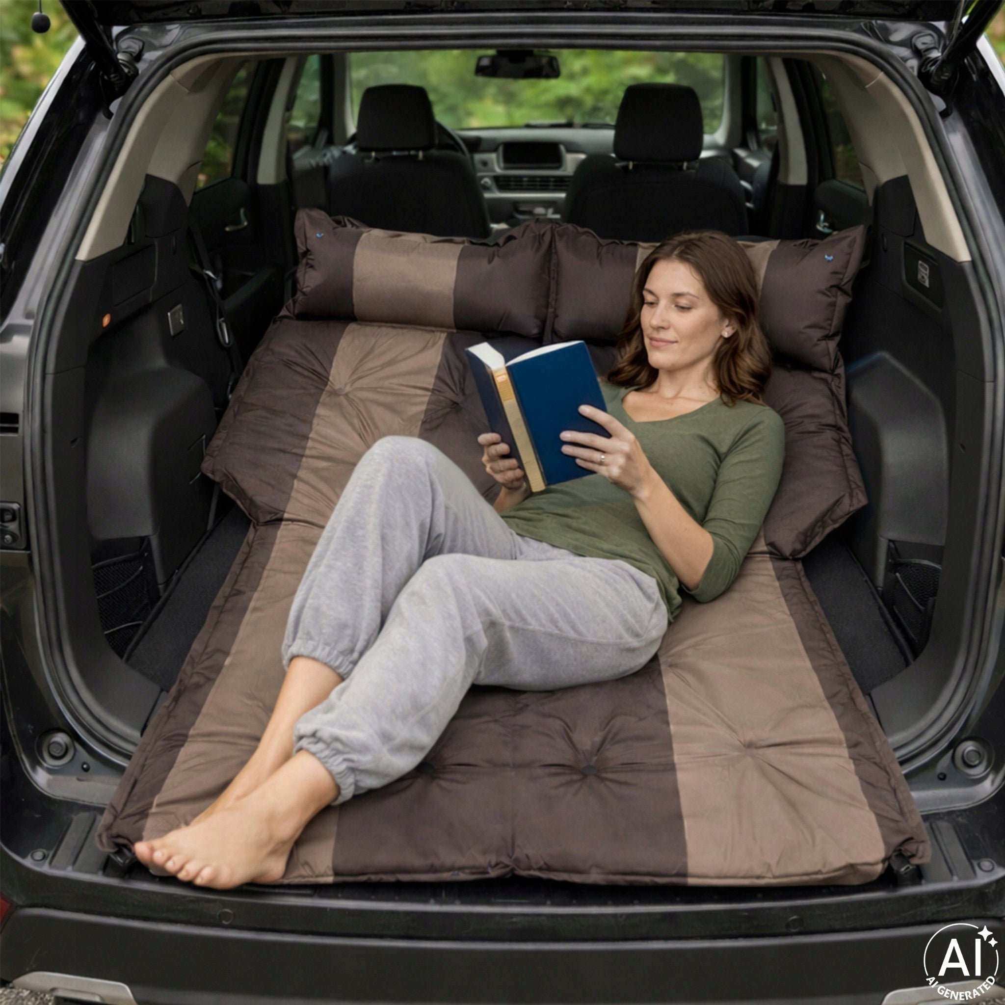 INFLATABLE MATTRESS DOUBLE CAR SLEEPING BED FOR CAR Manufacturer code KX5300