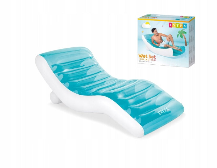 INFLATABLE MATTRESS FOR SWIMMING POOL SUN LOUNGER FOR SUNBATHING INTEX Packaging status original