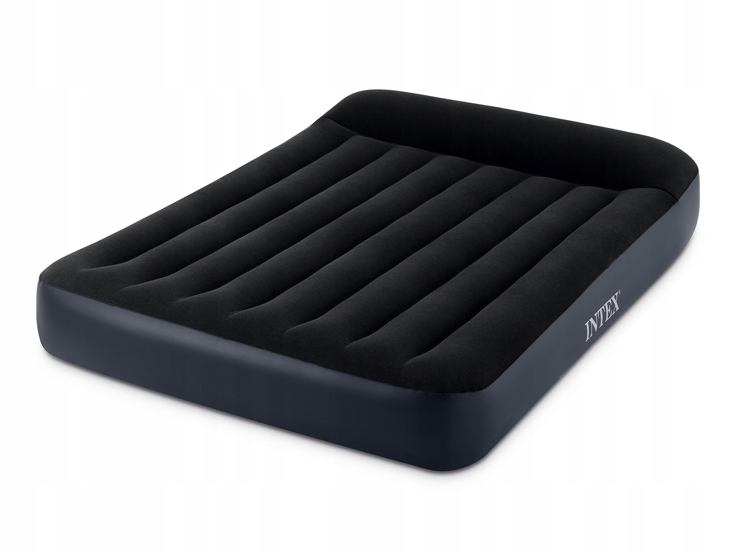 INFLATABLE MATTRESS with pump 230V VELOUR DOUBLE BED INTEX 64150ND Brand Intex