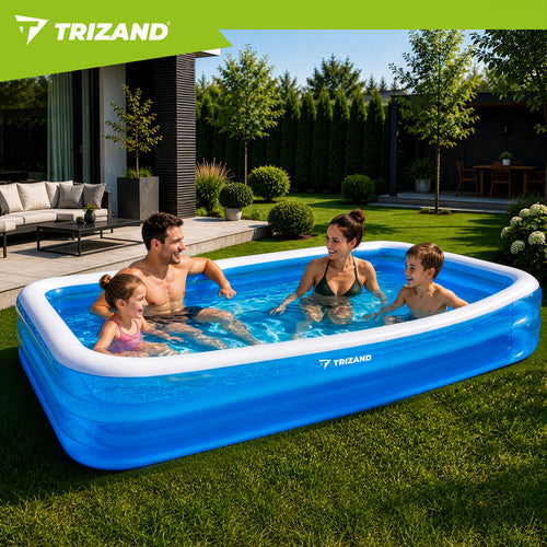 INFLATABLE POOL RECTANGLE TRIZAND 305cm x 183cm x 50cm Manufacturer code Basen dmuchany 305x183x50cm Trizand
