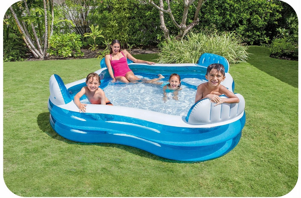 INFLATABLE POOL WITH SEATS 229x229 INTEX 56475 Series 1