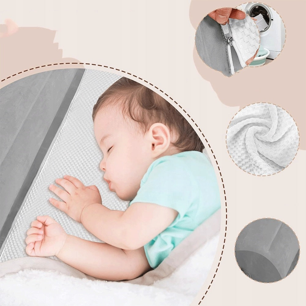 INFLATABLE PROTECTIVE BED BARRIER FOR KIDS TRAVEL AGAINST FALL Brand Bedee