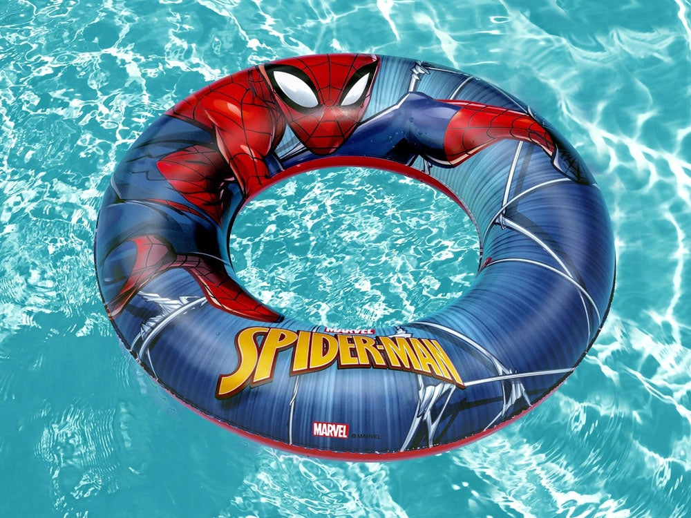 INFLATABLE SWIMMING WHEEL FOR CHILDREN SPIDER MAN Color multicolor