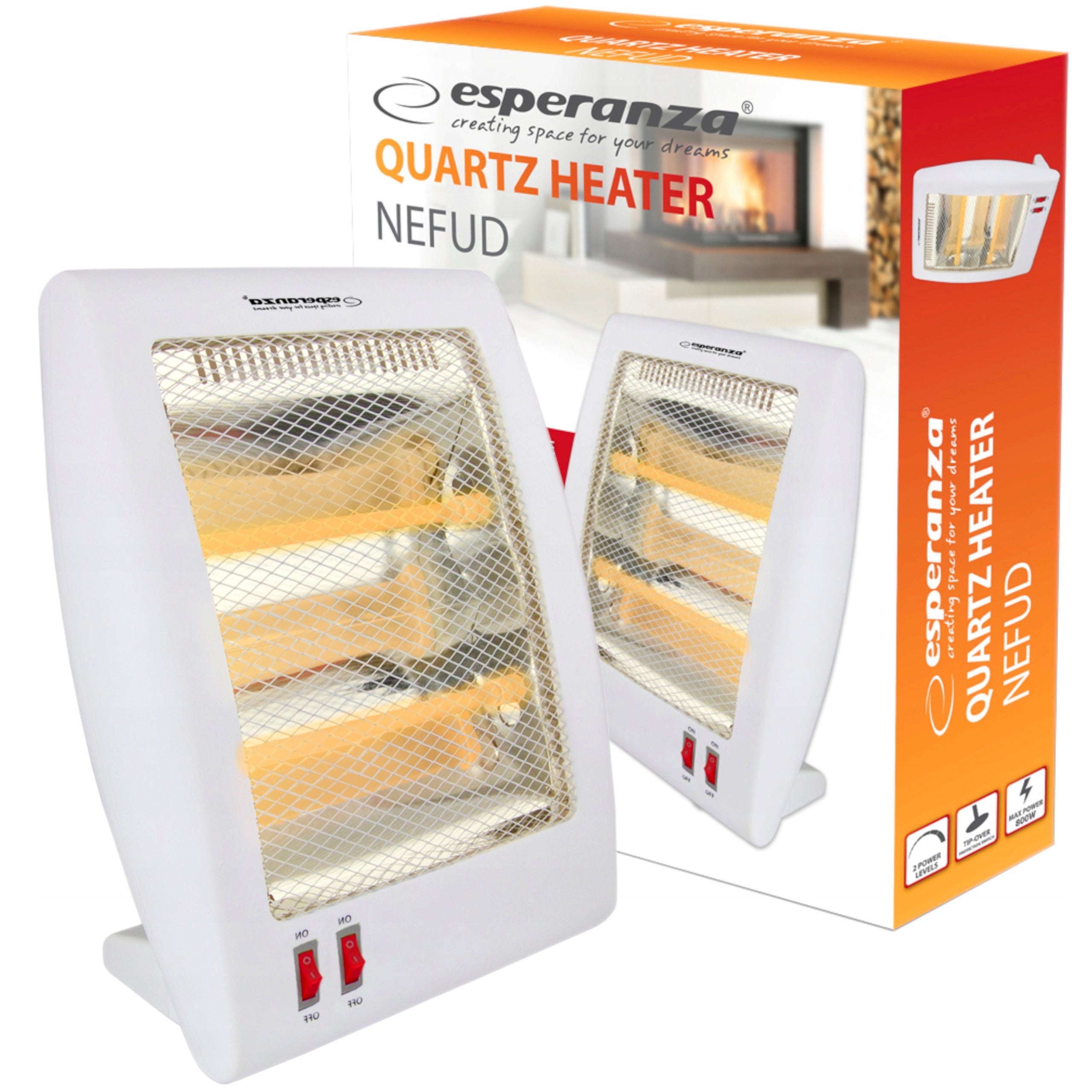 INFRARED ELECTRIC QUARTZ HEATER FARELKA 800W