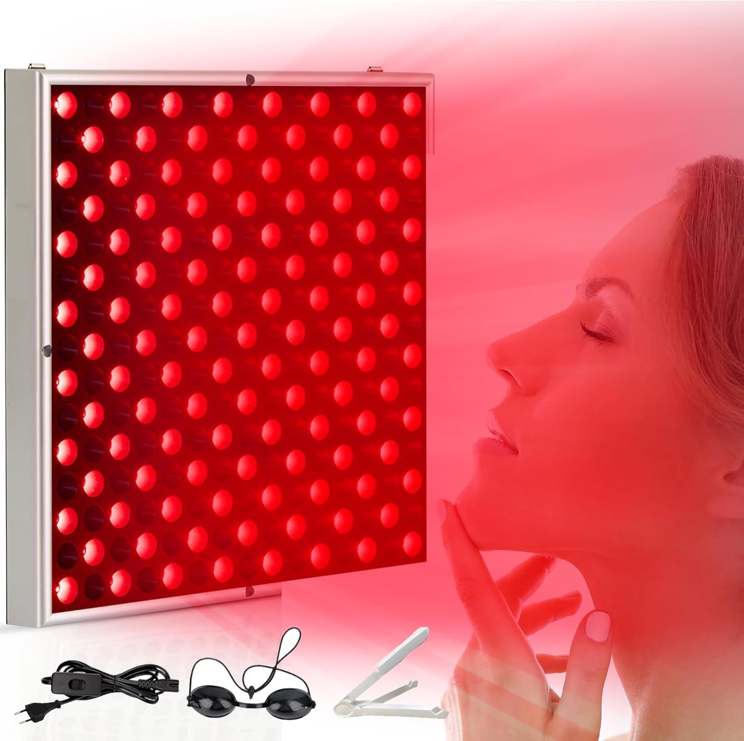 INFRARED HEALING LAMP PANEL RED LIGHT THERAPY 225 LEDS