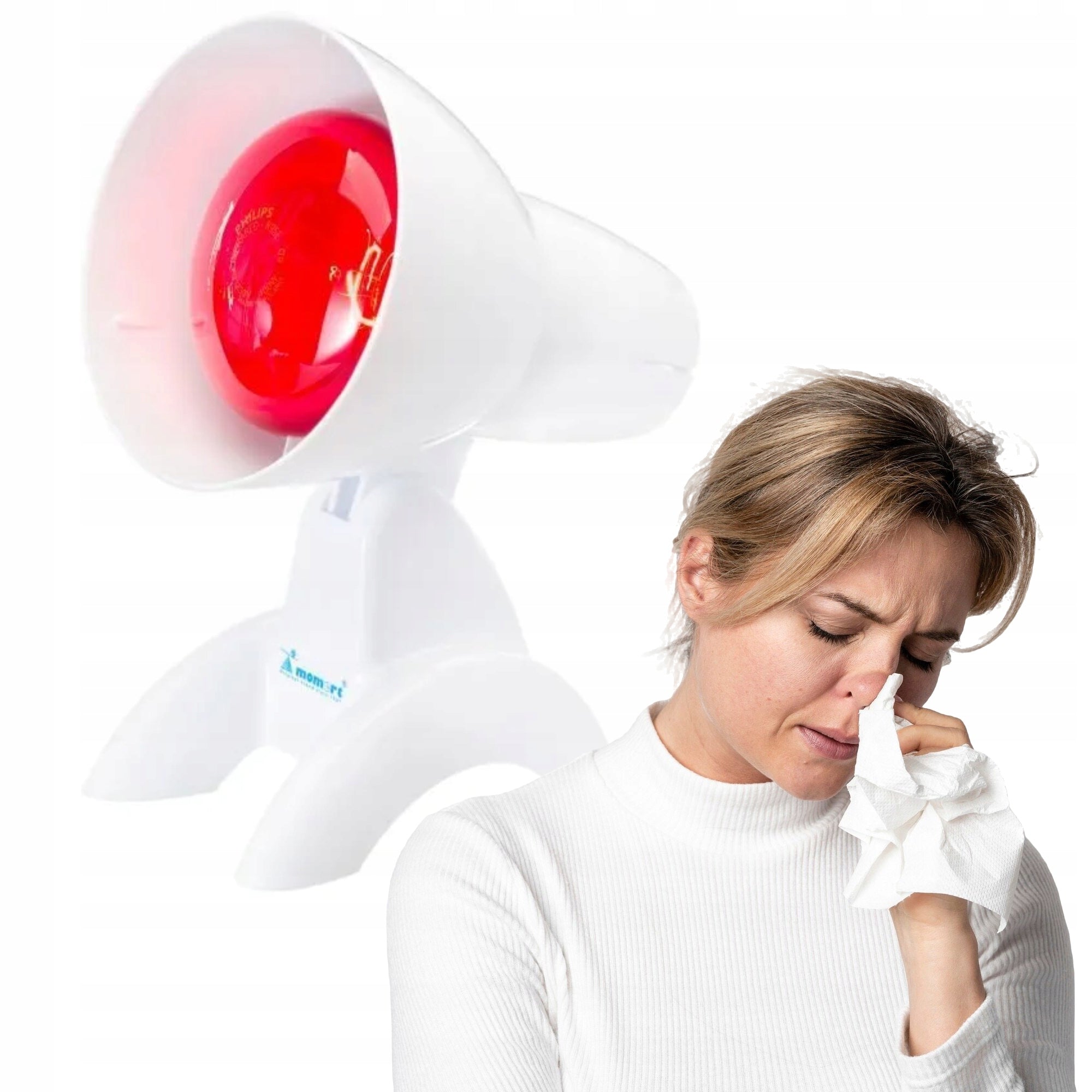 INFRARED HEALING LAMP SOLLUX IR 100W REGULATION HOME THERAPY