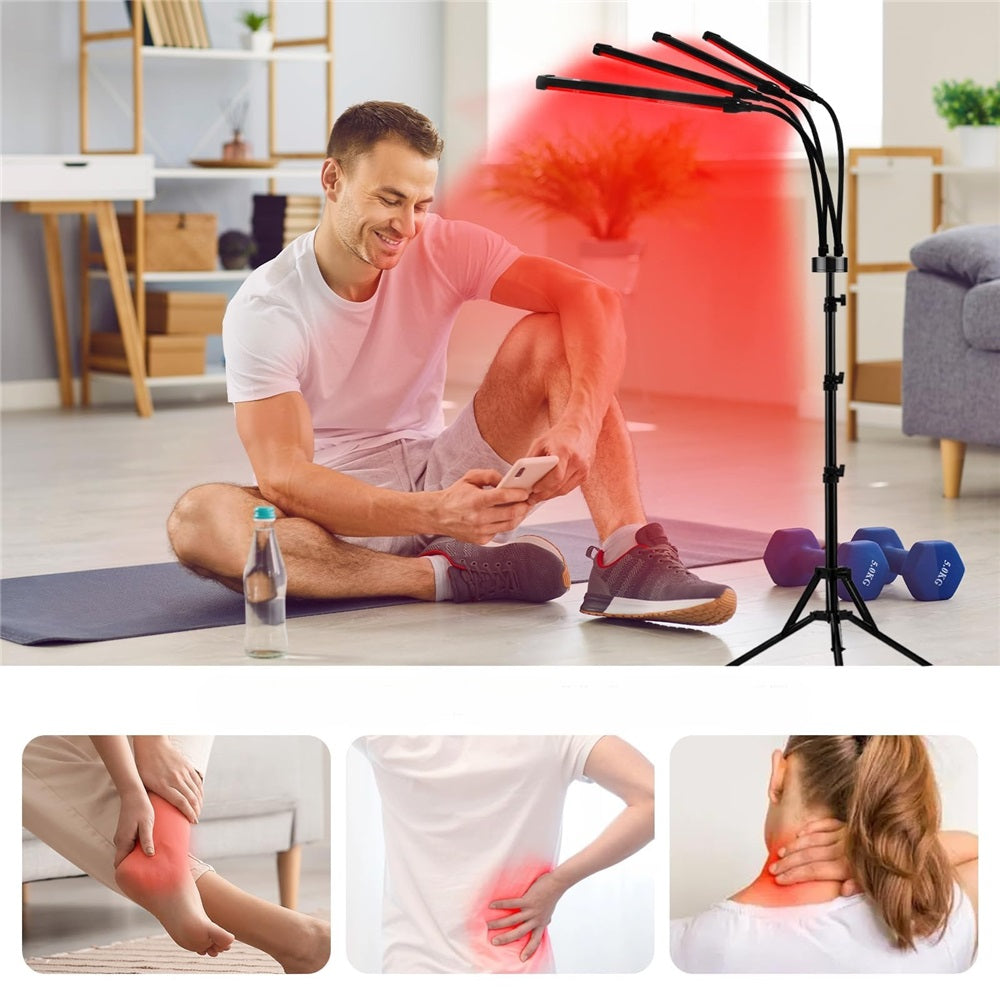 INFRARED HEAT THERAPY LAMP WITH 11 BRIGHTNESS LEVELS 660NM Medical device no