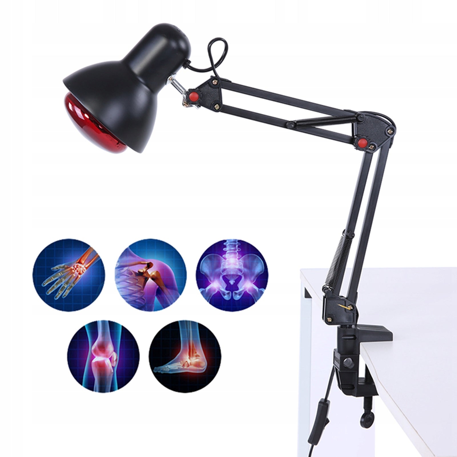 INFRARED HEATING LAMP FOR PHYSIOTHERAPY LIGHT