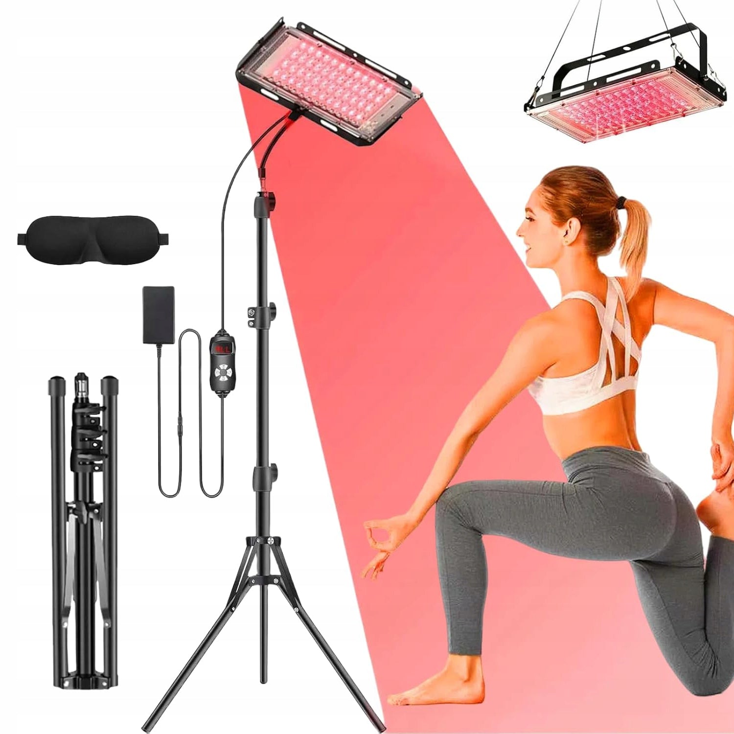 INFRARED HEATING LAMP HEALING STRONG ADJUSTABLE BLACK 12V