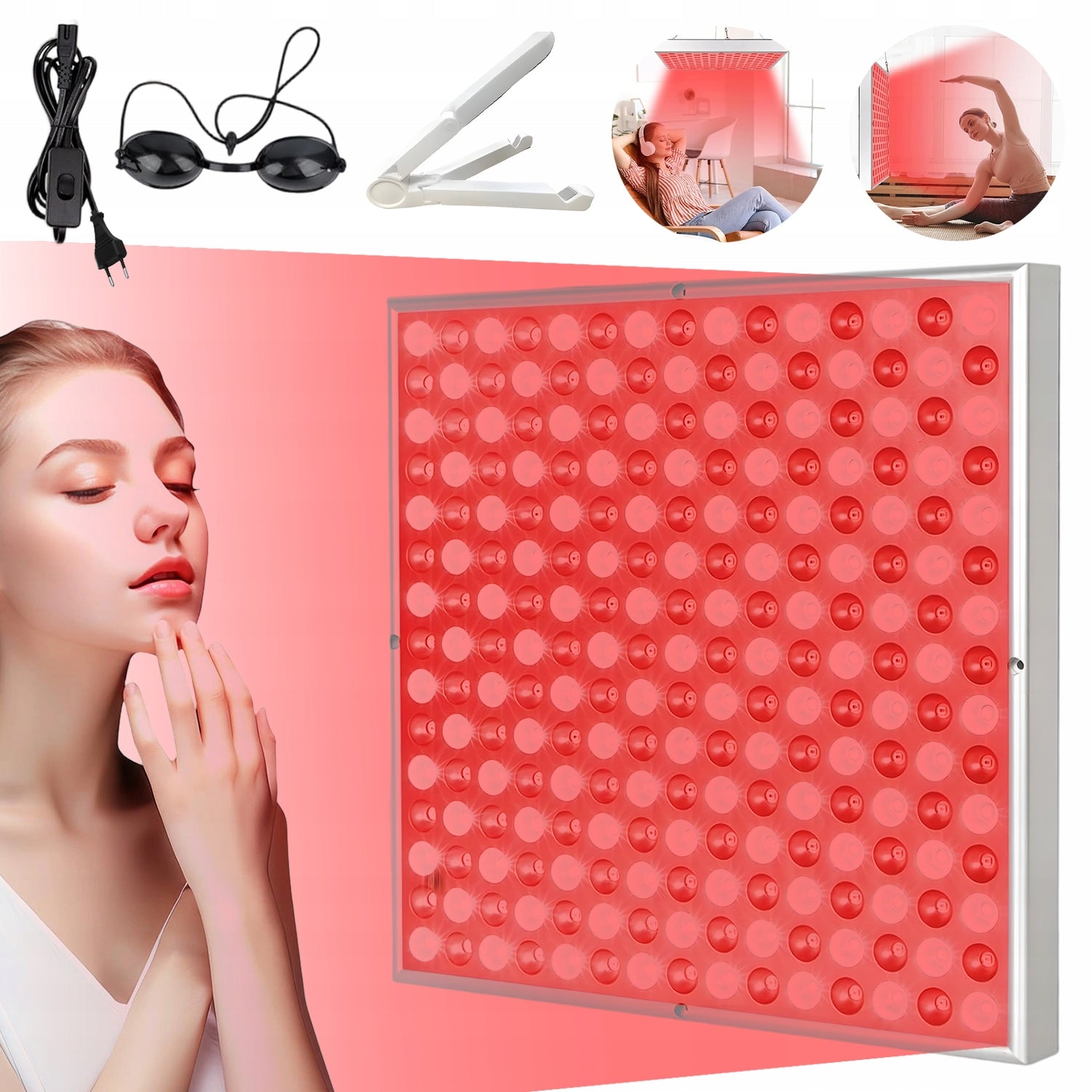 INFRARED LAMP, RED LIGHT THERAPY LAMP FOR FACE AND BODY