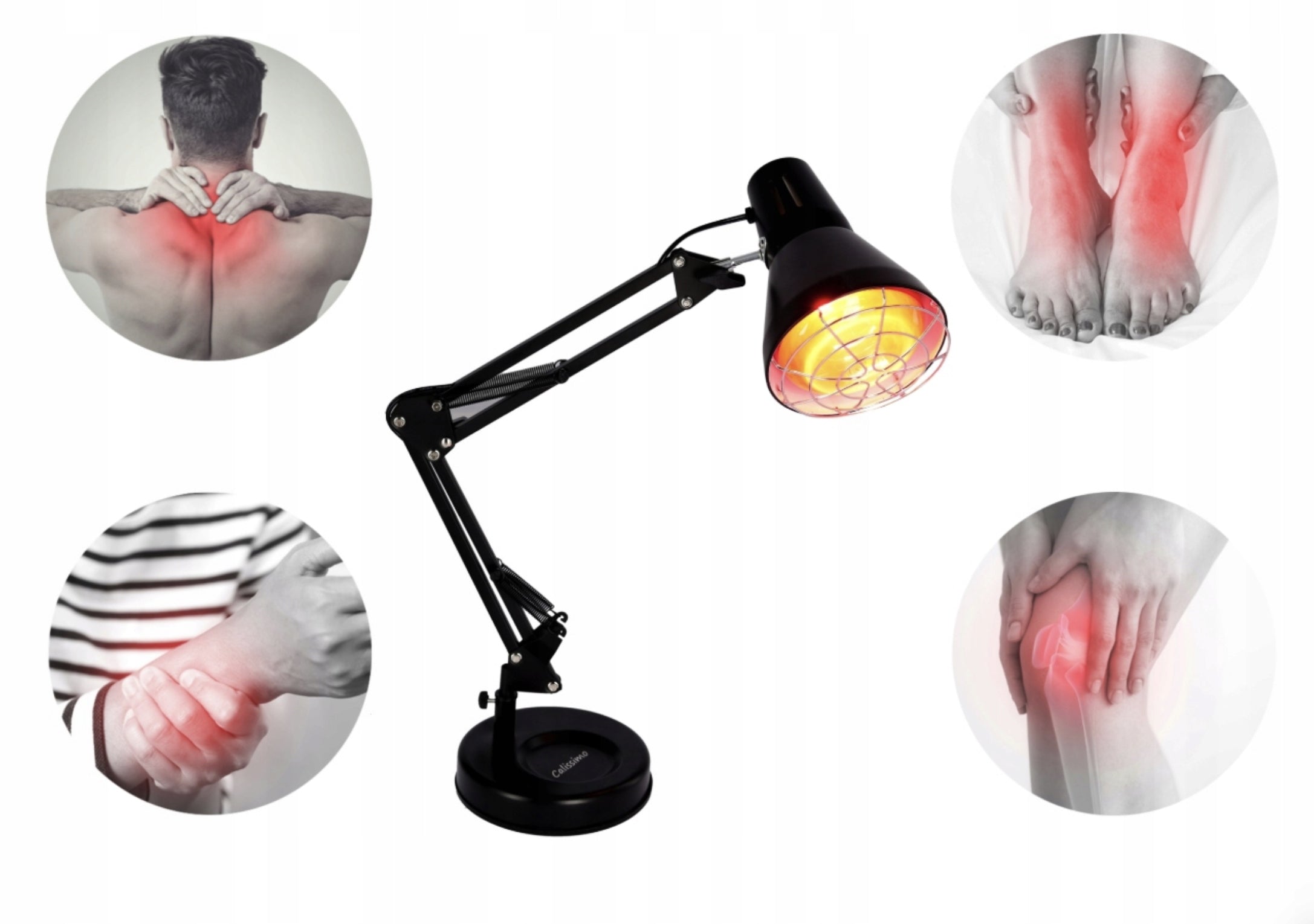 INFRARED LAMP RED LIGHT THERAPY LAMP WITH SOLUX TIMER Medical device no
