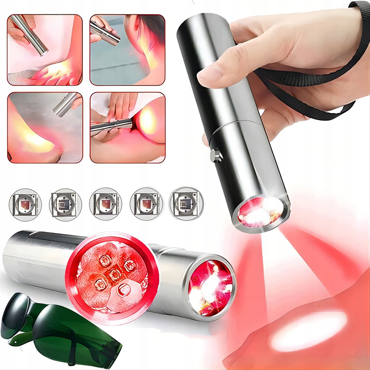 INFRARED LAMP SOLUX MEDICAL PORTABLE WITH SAFETY GLASSES