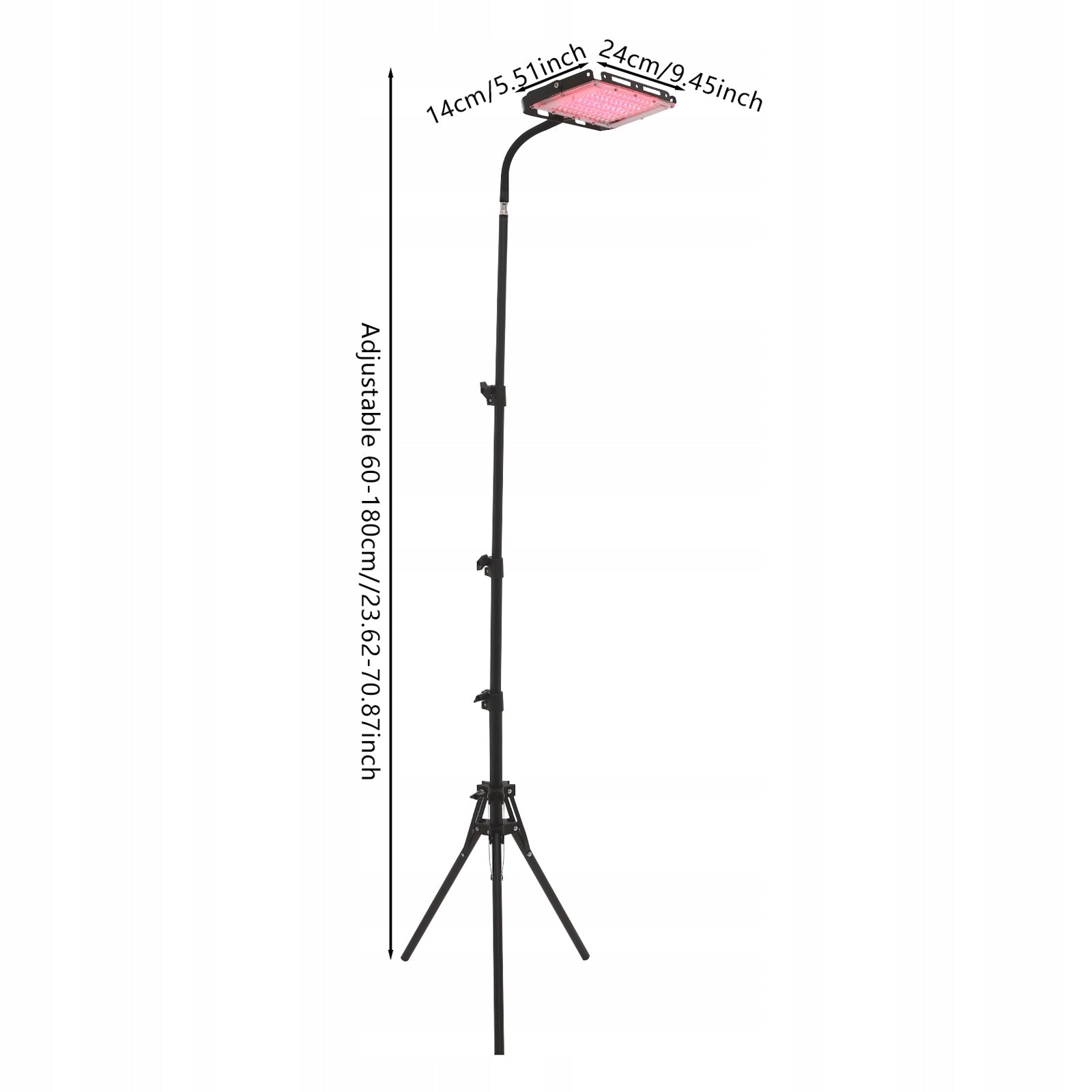 INFRARED LIGHT WITH STAND AND CONTROLLER HEIGHT ADJUSTABLE INFRARED LAMP Medical device no
