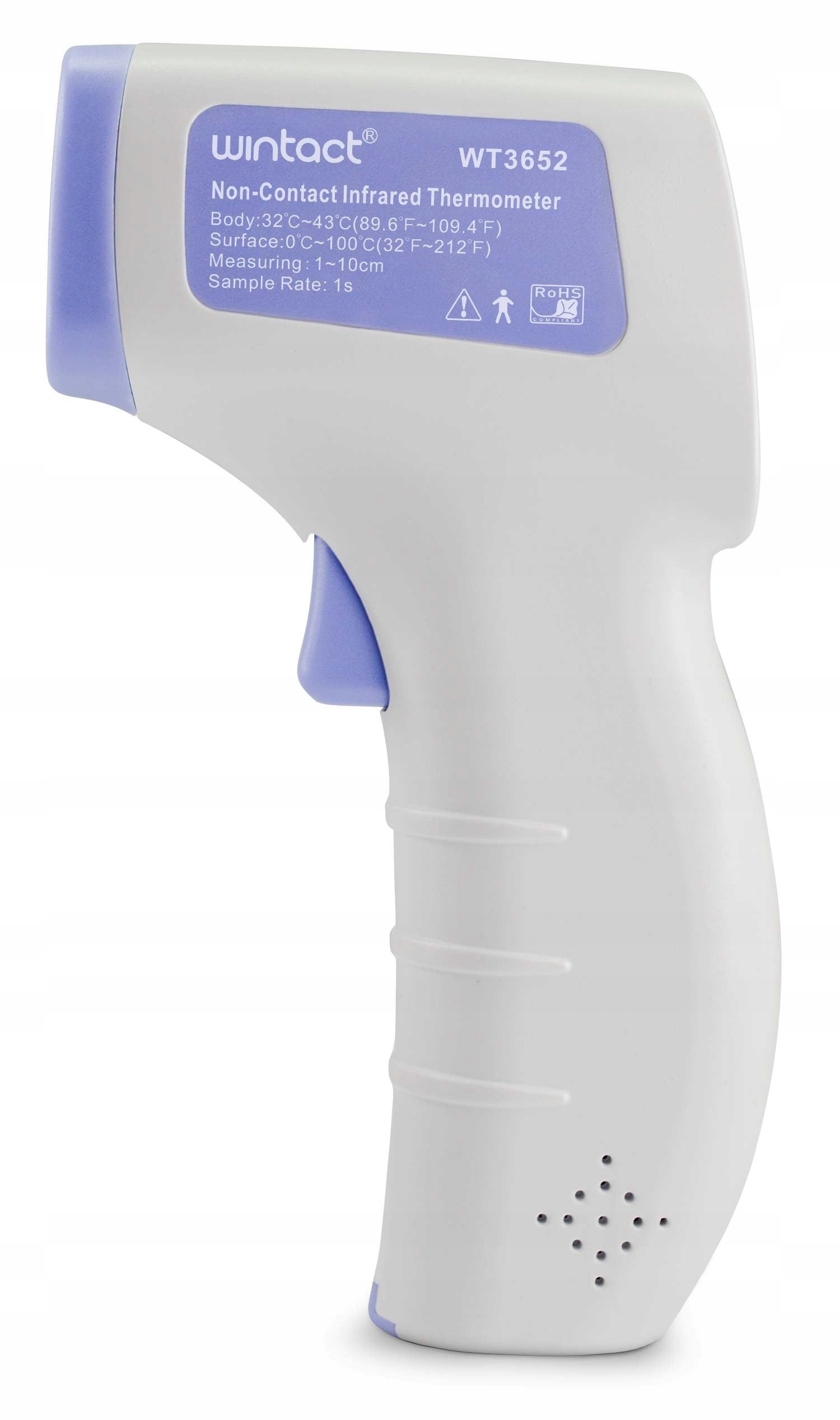 INFRARED NON-CONTACT FAST THERMOMETER Manufacturer code WT3652