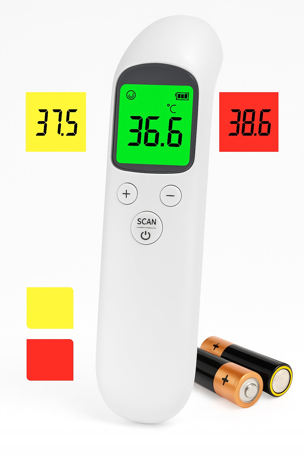 INFRARED NON-CONTACT THERMOMETER LARGE DIGITAL DISPLAY