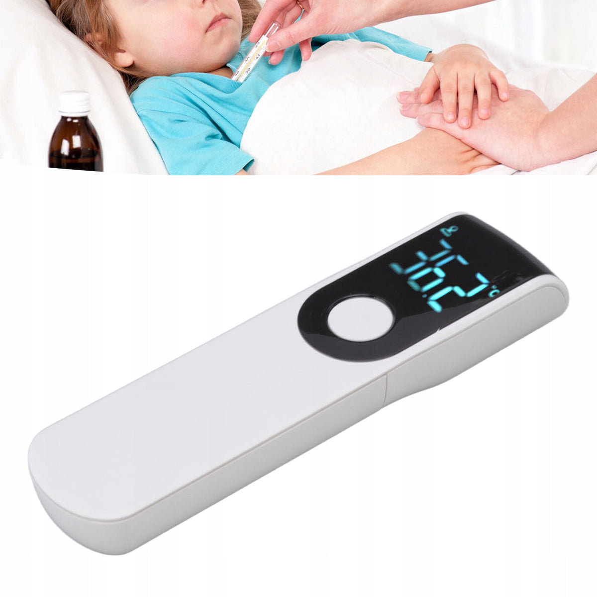 INFRARED NON-CONTACT THERMOMETERALARM FEVER MEDICAL Medical device no