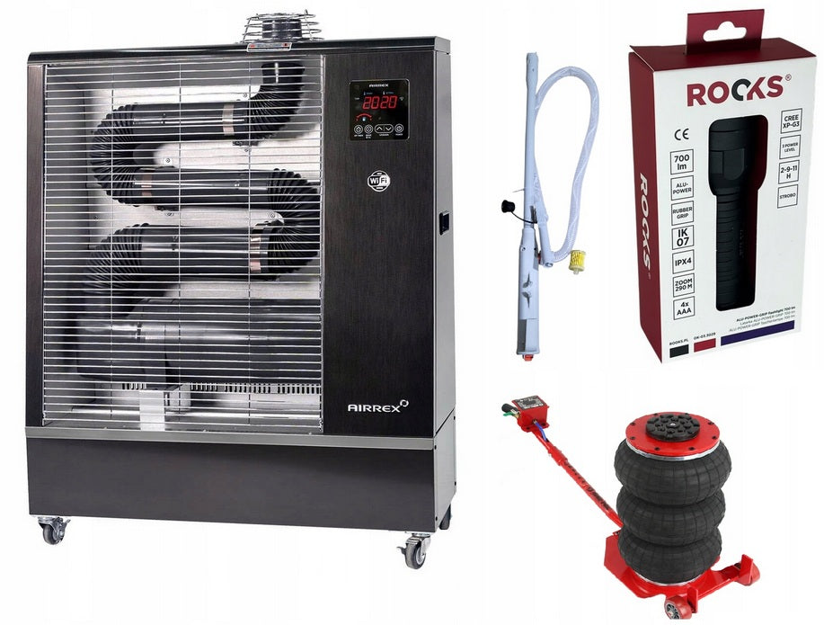 INFRARED OIL HEATER AIRREX AH-300i POWER 15KW WIFI PANEL