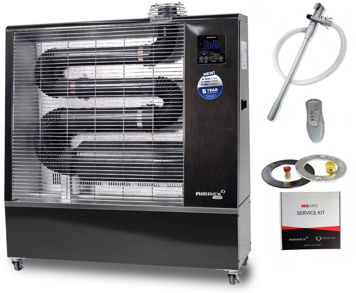 INFRARED OIL HEATER AIRREX AH-500i 15kW WIFI + SET