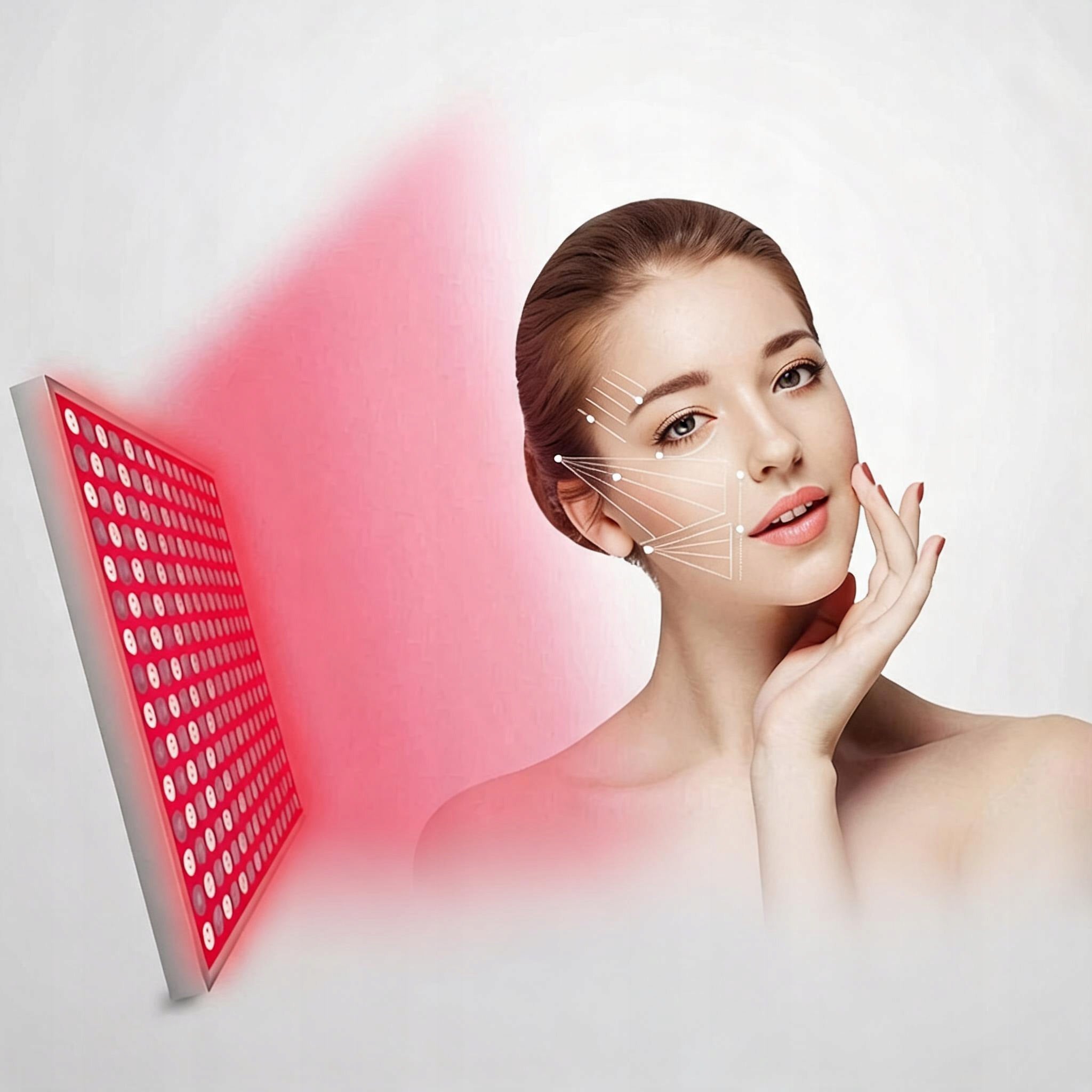 INFRARED PANEL RED LIGHT THERAPY RELIEVES PAIN 660NM+850NM Medical device no