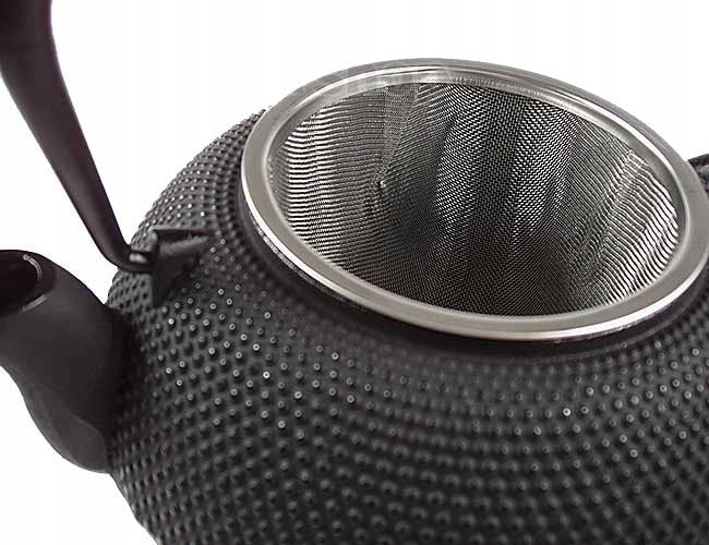 INFUSER CAST IRON TEAPOT JUG WITH TEA STRAINER HERBS 5 CUPS Manufacturer code KH-3332