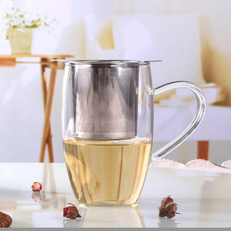 INFUSER METAL TEA STRAINER COFFEE HERBS STEEL Packaging status original