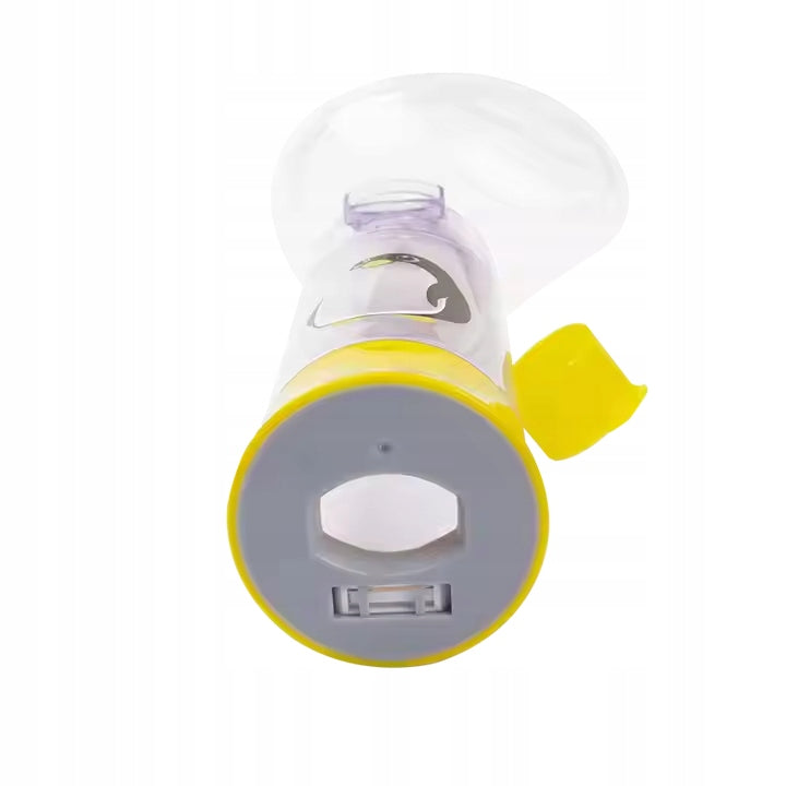 INHALATION CHAMBER FOR CHILDREN INHALATION TUBE WITH MASK 1-5 YEARS CHAMBER Color transparent