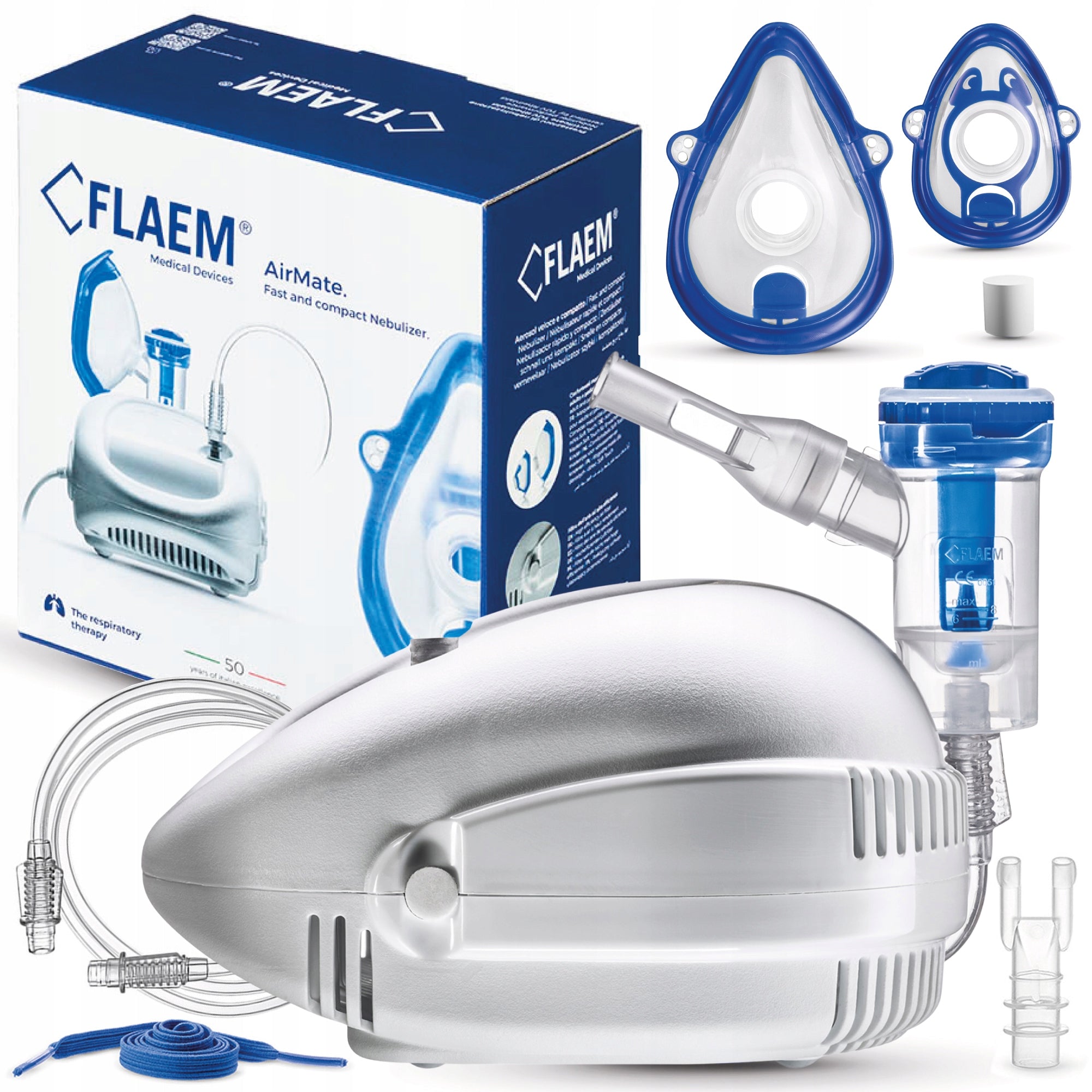 INHALER NEBULISER FOR CHILDREN FLAEM AIRMATE 2 MODES OF INHALATION CERTIFICATE