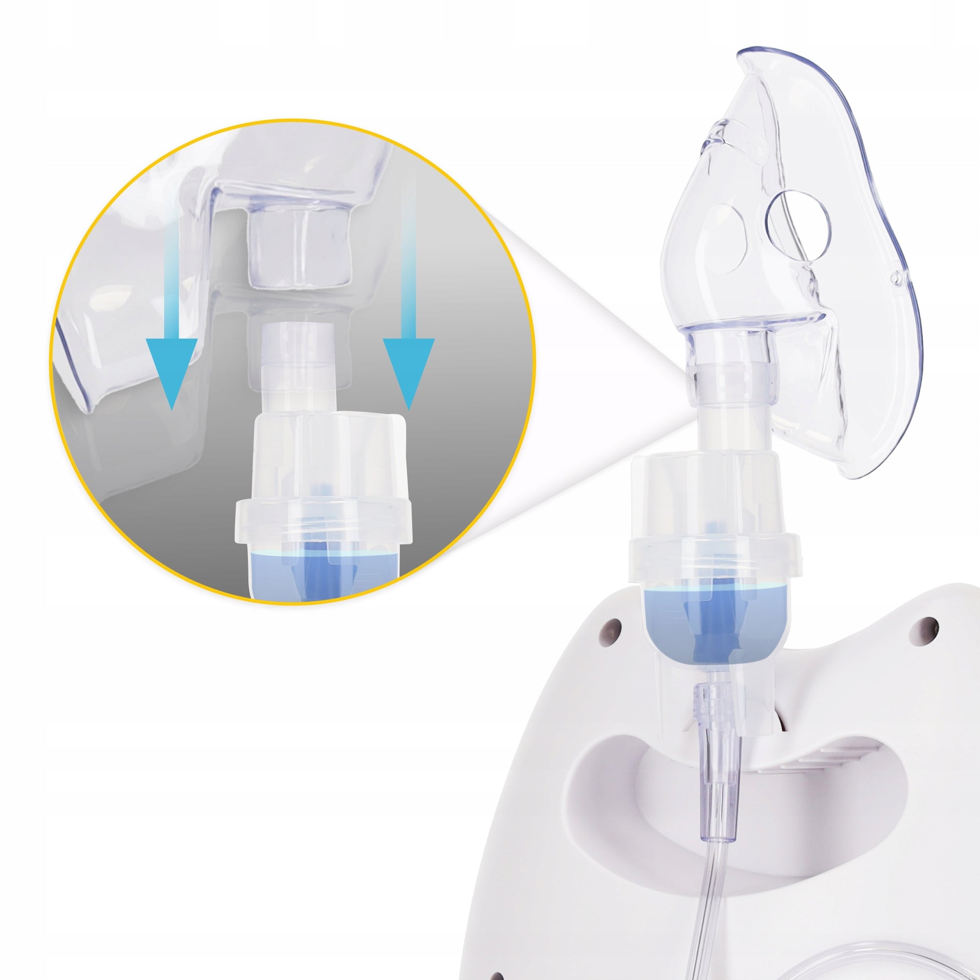 INHALER NEBULIZER FOR CHILDREN COMPRESSOR PORTABLE SILENT INHALATION KID Medical device yes