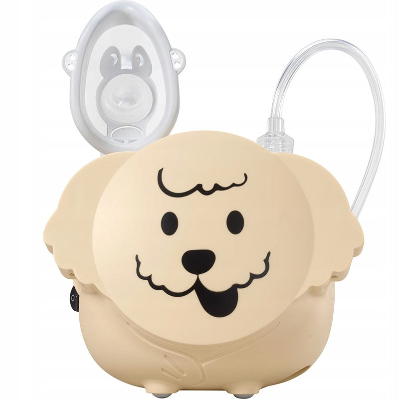 INHALER NEBULIZER FOR CHILDREN FLAEM PUPPY DOG CERTIFIED TWO MASKS Packaging status original