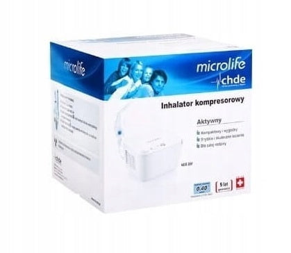 INHALER NEBULIZER MICROLIFE FOR CHILDREN AND ADULTS NEB200 + FREEBIE Packaging status original