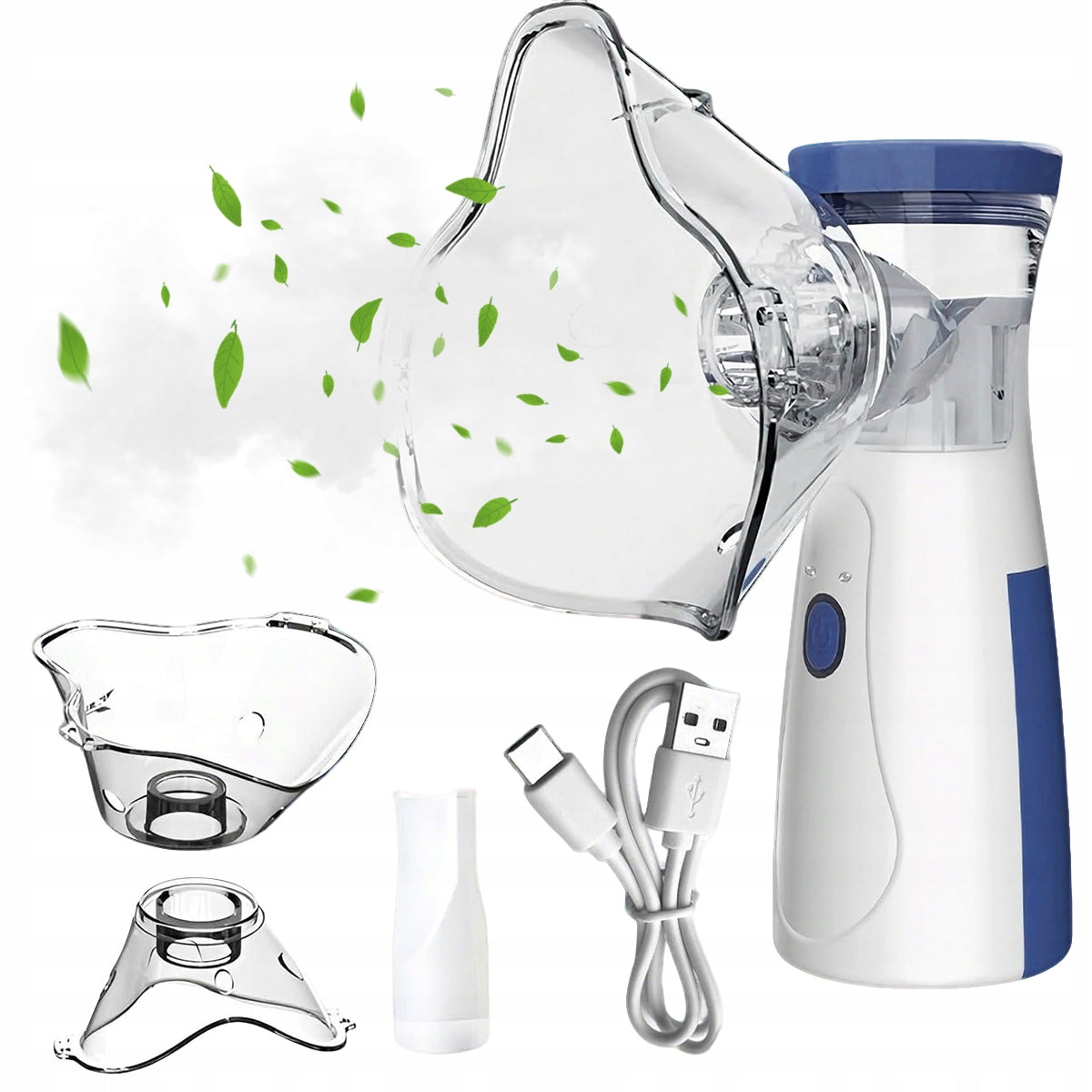 INHALER ULTRASONIC NEBULIZER PORTABLE FOR CHILDREN ADULT USB Medical device no