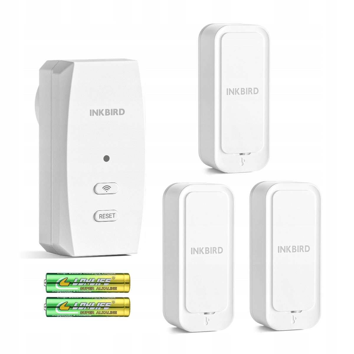 INKBIRD WiFi Gateway and Bluetooth Temperature Humidity Sensor Set