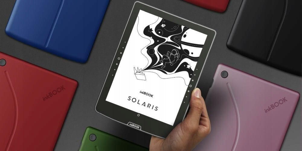 INKBOOK Solaris 6" E-book Reader, Backlit Screen, Wi-Fi, Black Color black